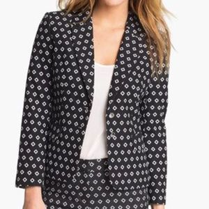 Vince Camuto Geometric Print Blazer